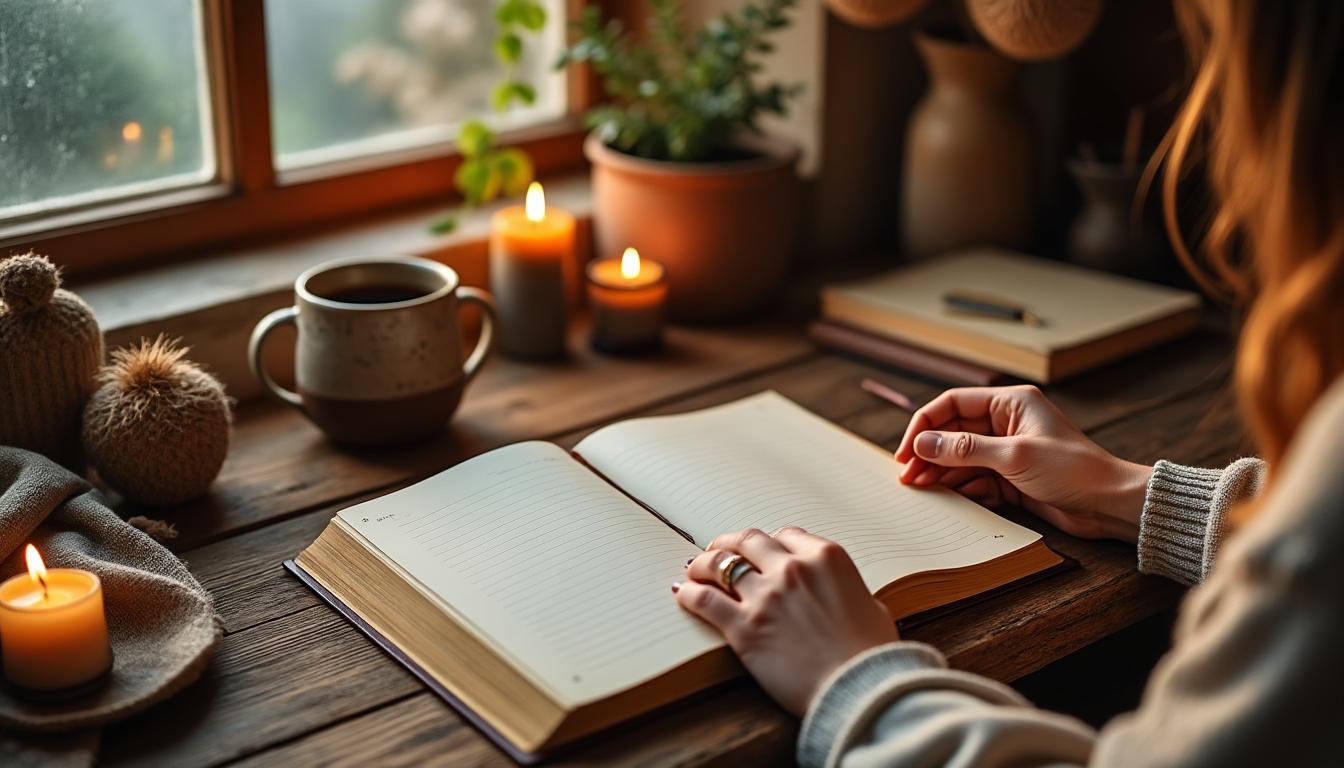 Le journal de gratitude : un remède simple au stress quotidien