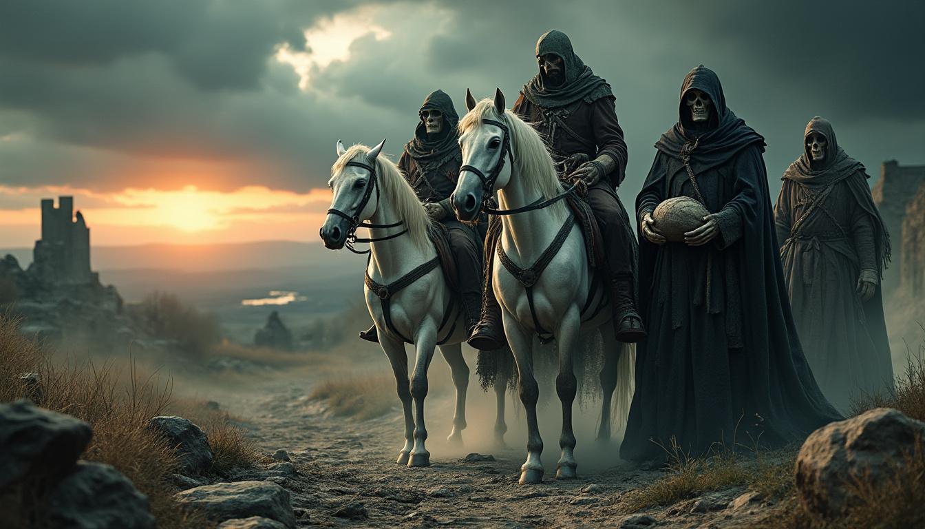L’impact des 4 cavaliers de l’apocalypse dans la littérature et le cinéma