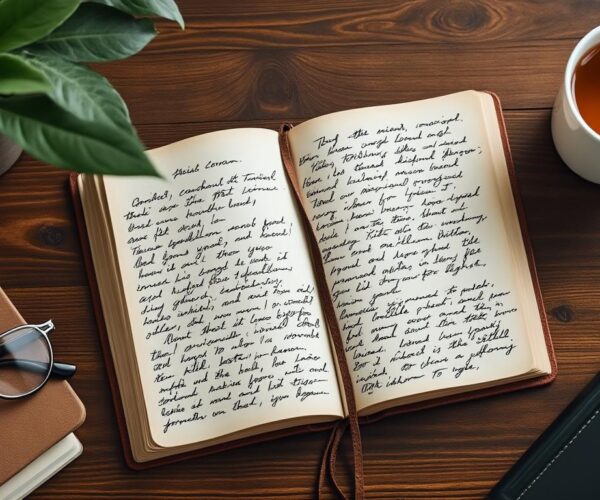 Un carnet de gratitude et ses effets positifs sur la santé mentale