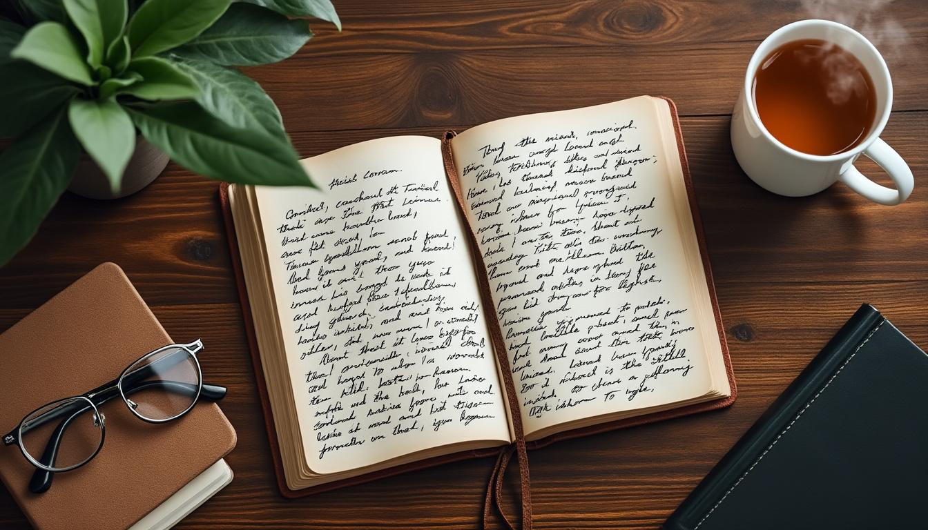 Un carnet de gratitude et ses effets positifs sur la santé mentale