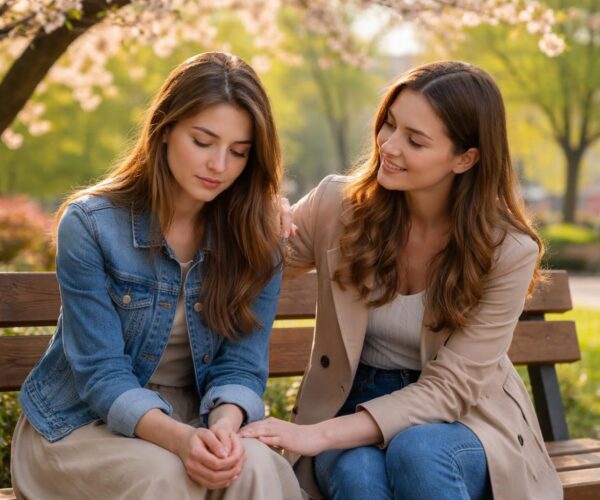 Comment une simple phrase pour consoler une amie triste peut changer sa journée