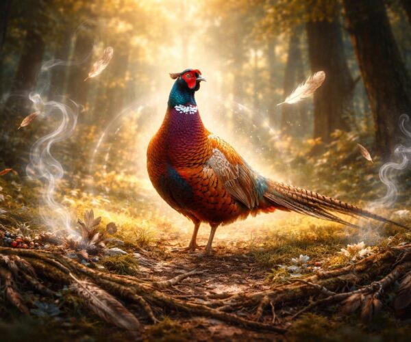 La signification chamanique du faisan en tant que symbole de transformation