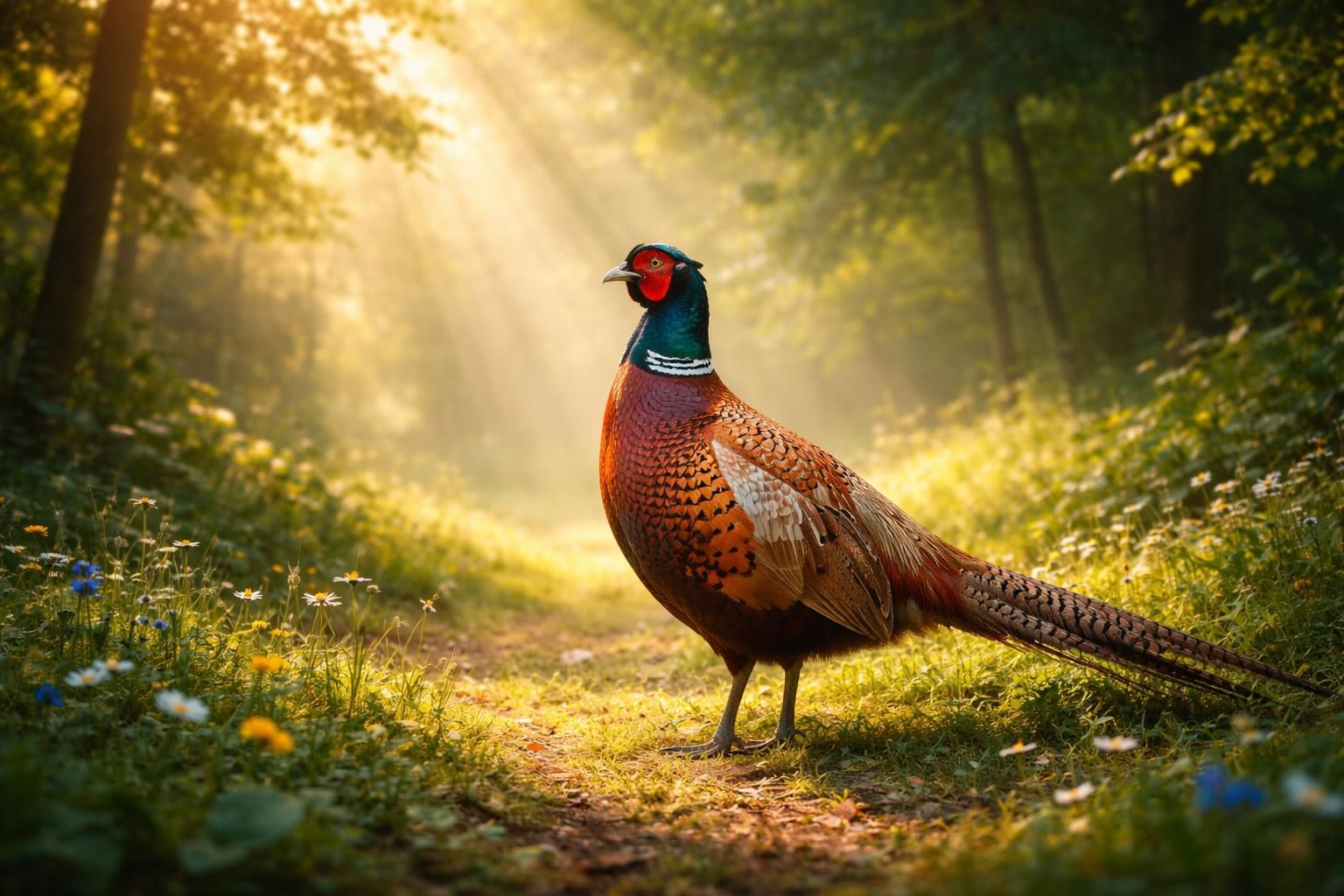 Signification de voir un faisan : le message caché de la nature