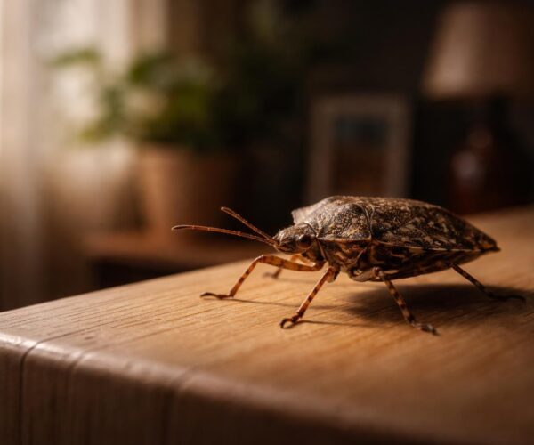 Signification d&rsquo;une punaise marron dans la maison : est-ce un présage ?