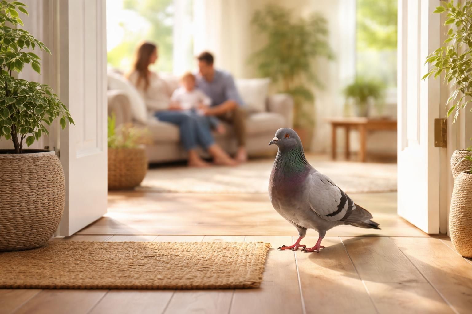 Découvrez la signification du pigeon qui rentre dans une maison et son impact sur votre vie