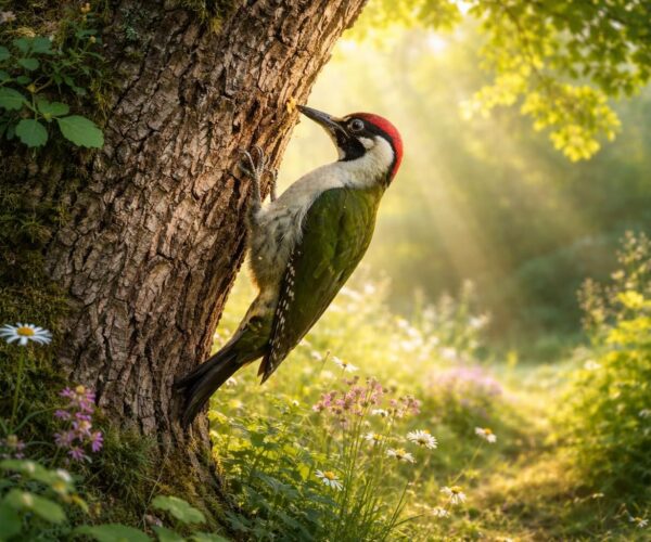 Interpréter la signification spirituelle pour l&rsquo;oiseau pivert dans le jardin : un guide pour les amateurs de nature