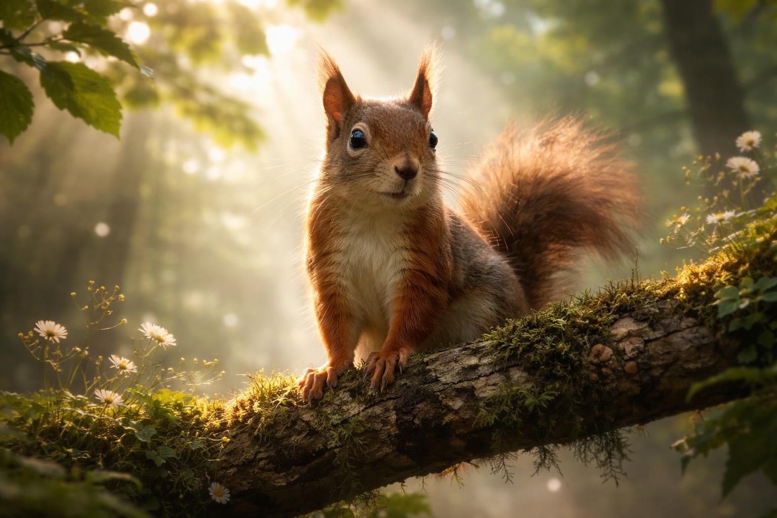 Interpréter le message spirituel de l&rsquo;écureuil pour une connexion profonde avec la nature