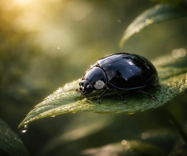 Pourquoi la coccinelle noire a-t-elle une signification particulière ?