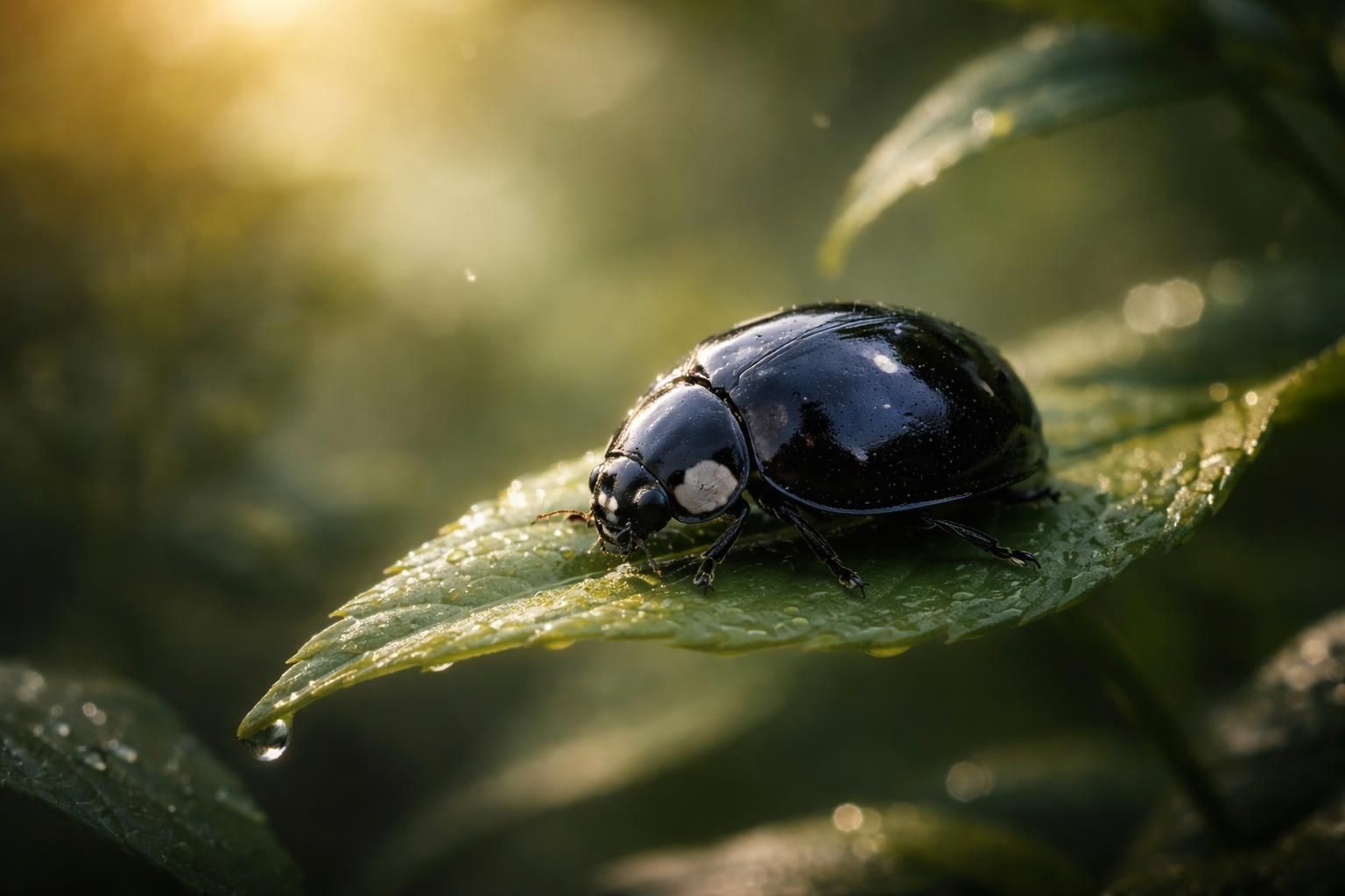 Pourquoi la coccinelle noire a-t-elle une signification particulière ?