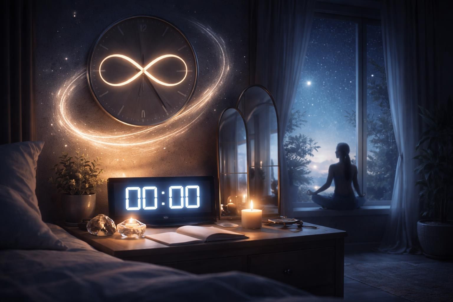 Signification de l&rsquo;heure miroir 00h00 : que représente-t-elle pour vous ?